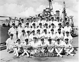 Full crew of HMCS Ontario