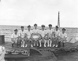 HMCS Ontario, officers & petty officers