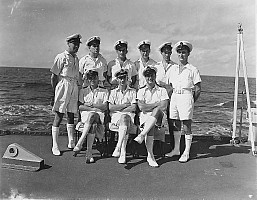 HMCS Ontario, officers & petty officers