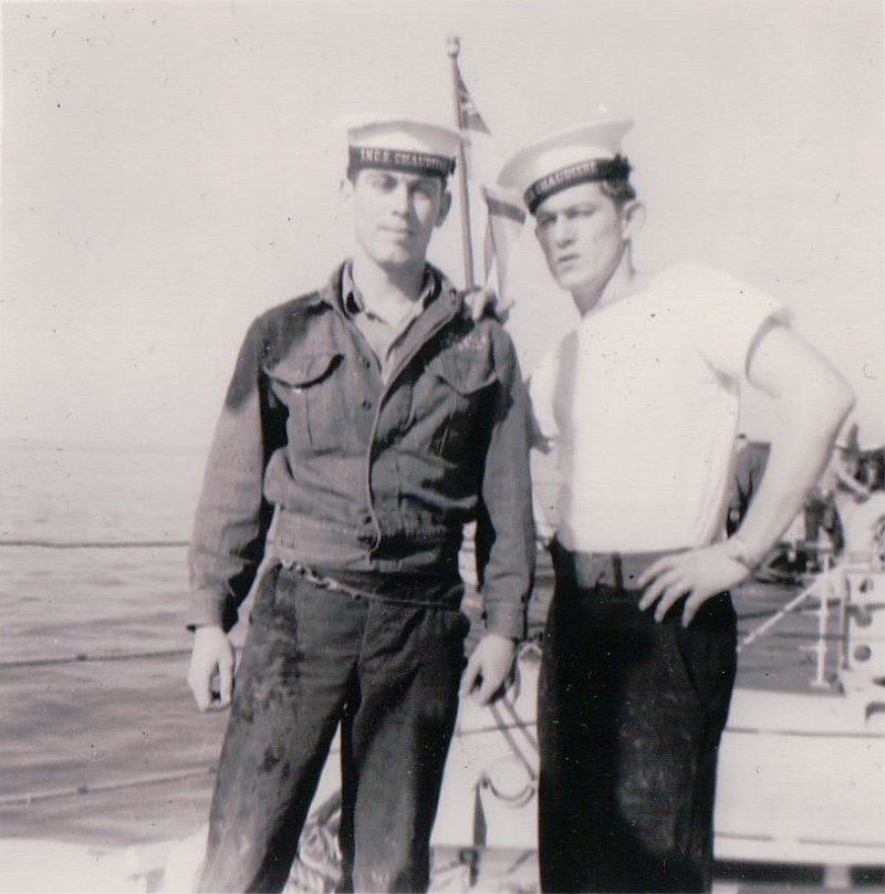 Royal Canadian Navy : HMCS Chaudiere, 1961.