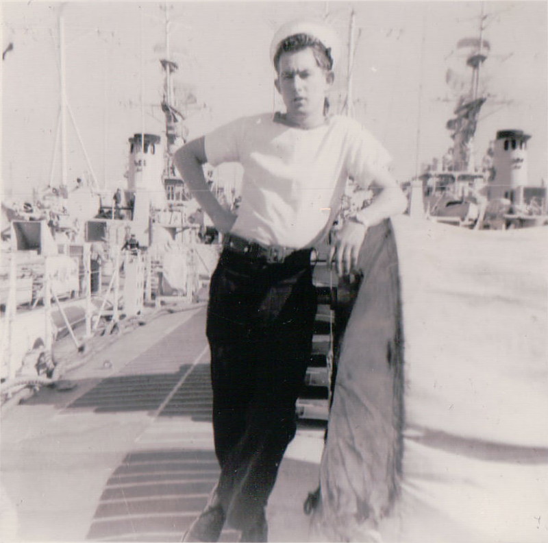 Royal Canadian Navy : HMCS Chaudiere, 1961.