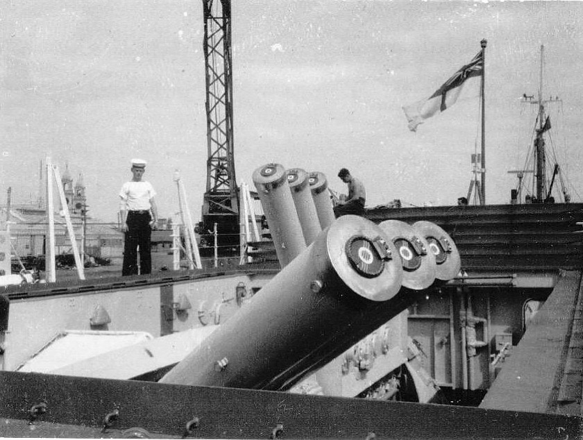 Royal Canadian Navy : HMCS Chaudiere, 1961.