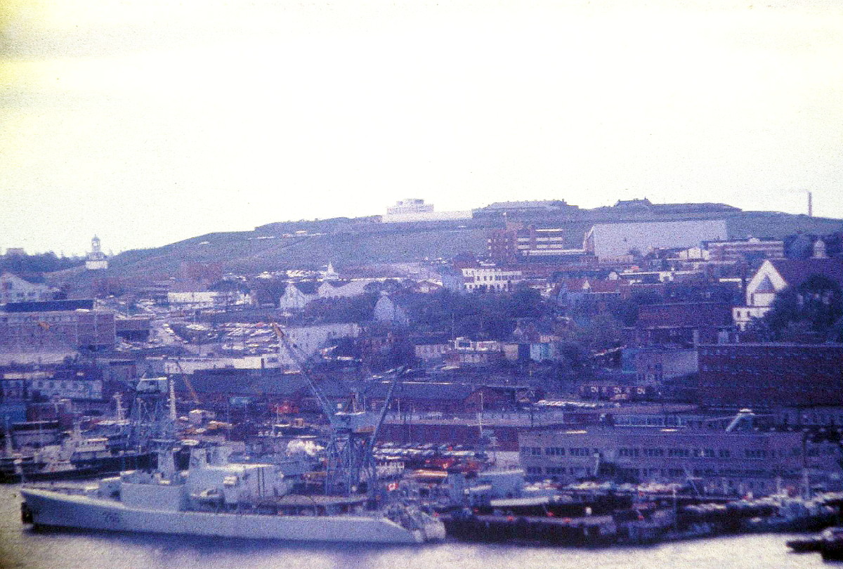 Royal Canadian Navy : HMC Dockyard, Halifax.
