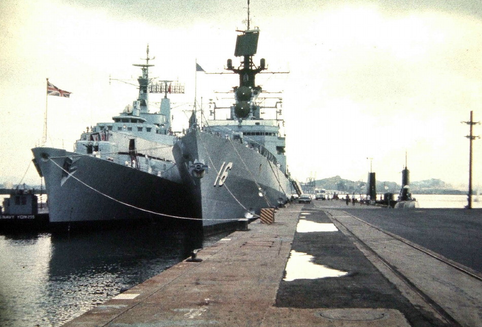 Royal Canadian Navy : HMCS Okanagan in San Juan, P.R., 1970.