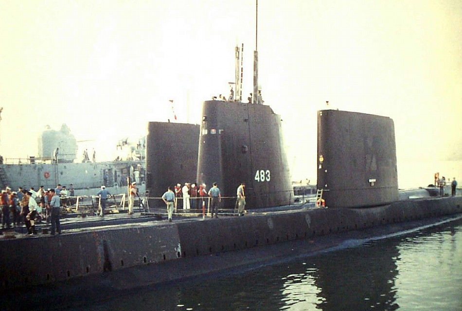 Royal Canadian Navy : HMCS Okanagan in San Juan, Puerto Rico.