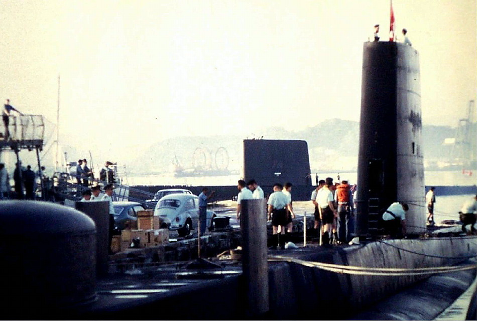 Royal Canadian Navy : HMCS Okanagan in San Juan, Puerto Rico.