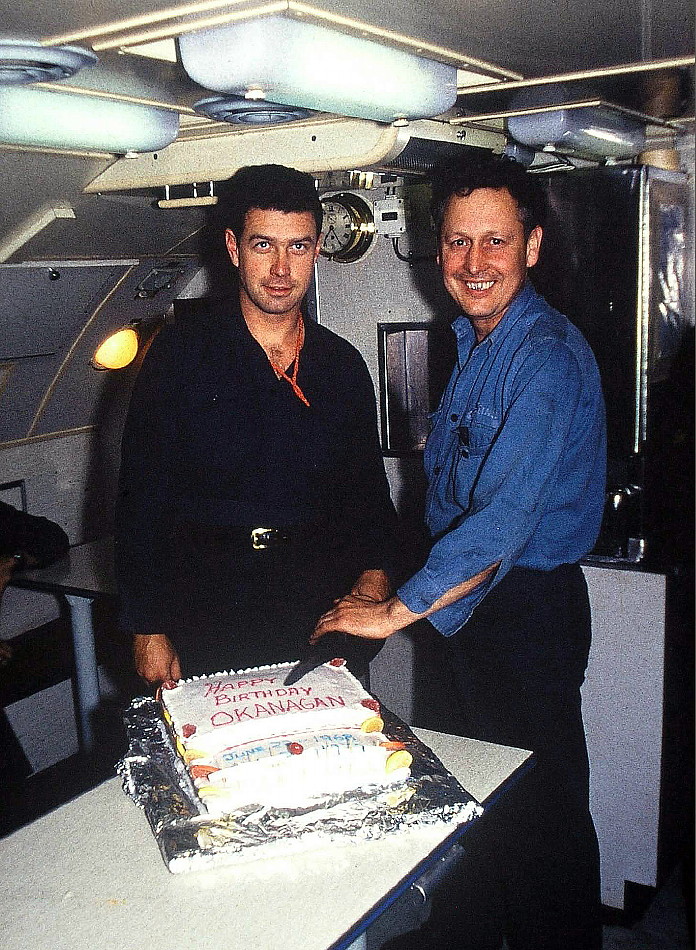Royal Canadian Navy : HMCS Okanagan's Fifth Birthday, 1973.