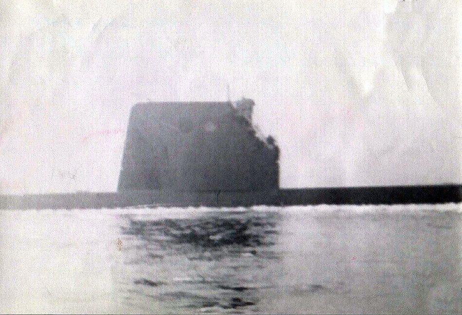 Royal Canadian Navy : Damage to HMCS Okanagan, 1973.