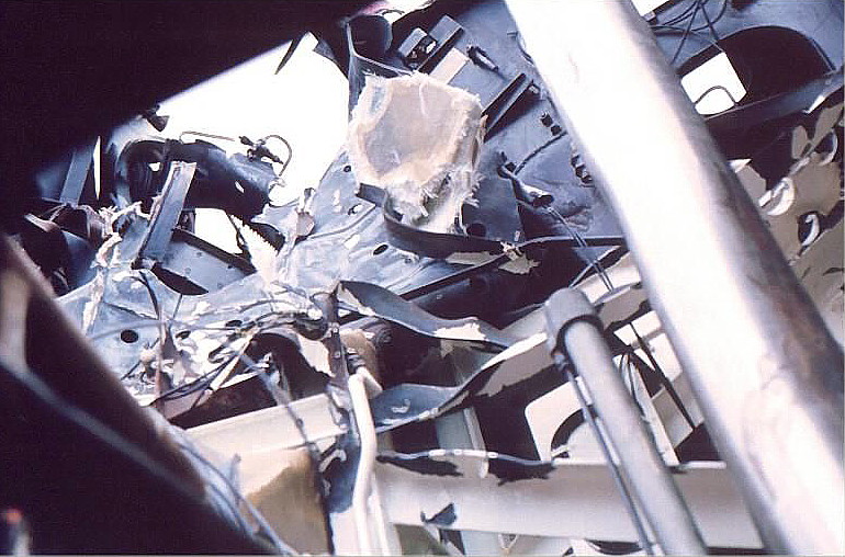 Royal Canadian Navy : Damage to HMCS Okanagan, 1973.