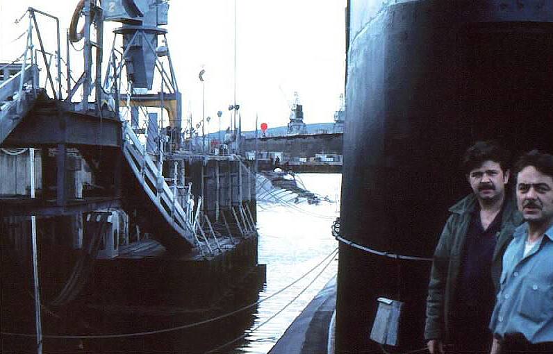 Royal Canadian Navy : Damage to HMCS Okanagan, 1973.