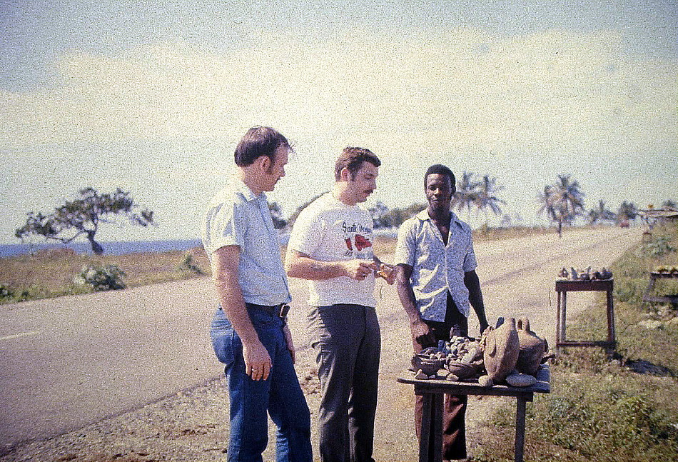 Royal Canadian Navy : HMCS Okanagan port visit to Santo Domingo, Feb., 1974.
