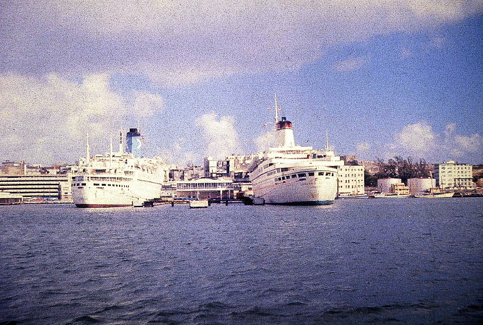 Port visit to San Juan, P.R., Feb., 1974.