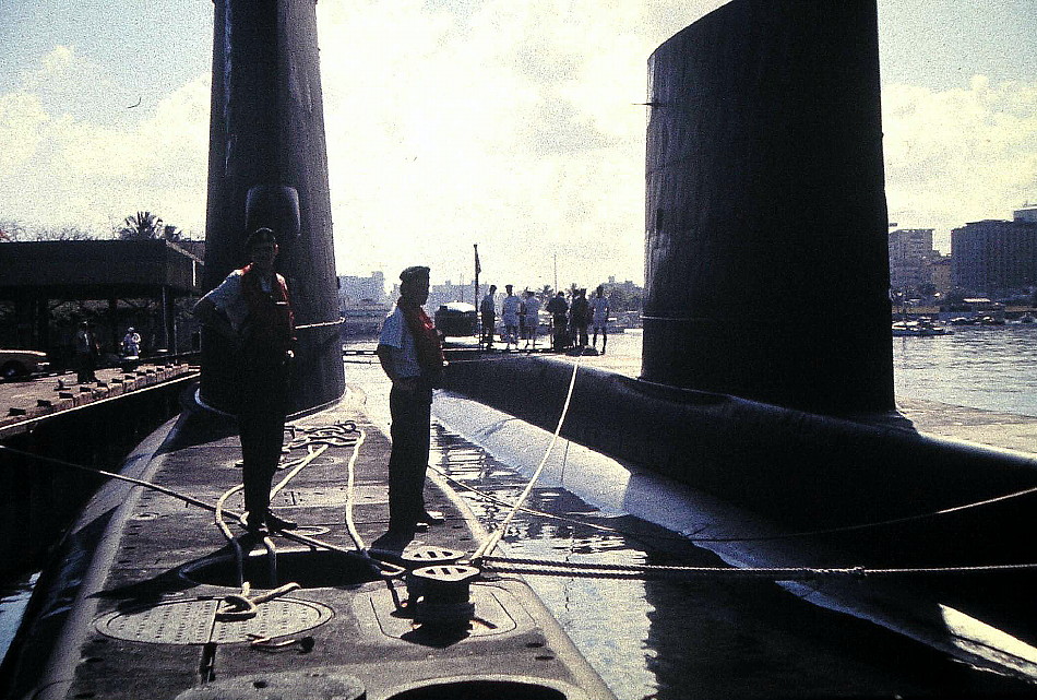Port visit to San Juan, P.R., Feb., 1974.