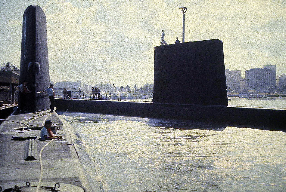 Port visit to San Juan, P.R., Feb., 1974.