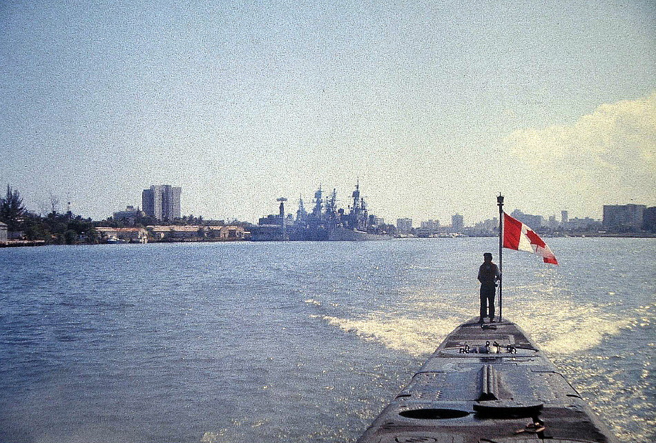 Port visit to San Juan, P.R., Feb., 1974.