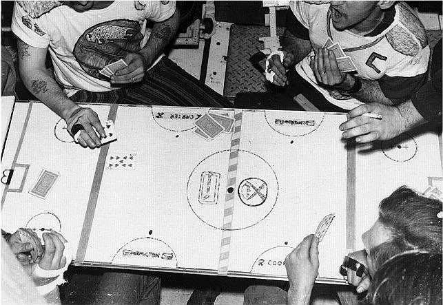 Royal Canadian Navy : HMCS Okanagan Card Hockey Tournament, March, 1974.