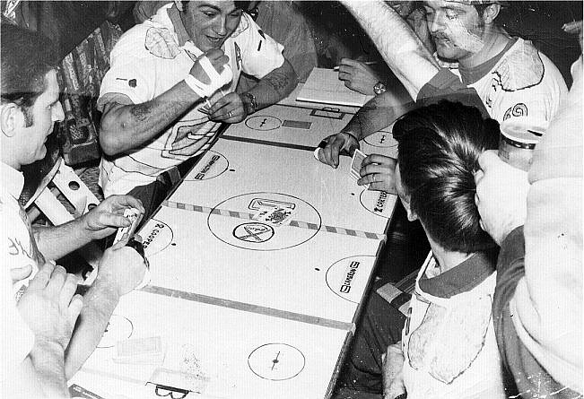 Royal Canadian Navy : HMCS Okanagan Card Hockey Tournament, March, 1974.