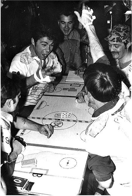 Royal Canadian Navy : HMCS Okanagan Card Hockey Tournament, March, 1974.