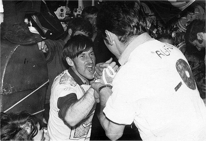 Royal Canadian Navy : HMCS Okanagan Card Hockey Tournament, March, 1974.