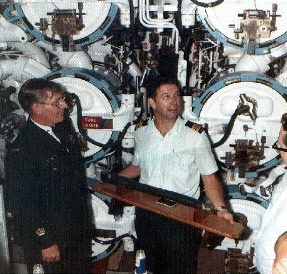 Royal Canadian Navy : HMCS Okanagan, Change of Commanding Officer, July, 1974.