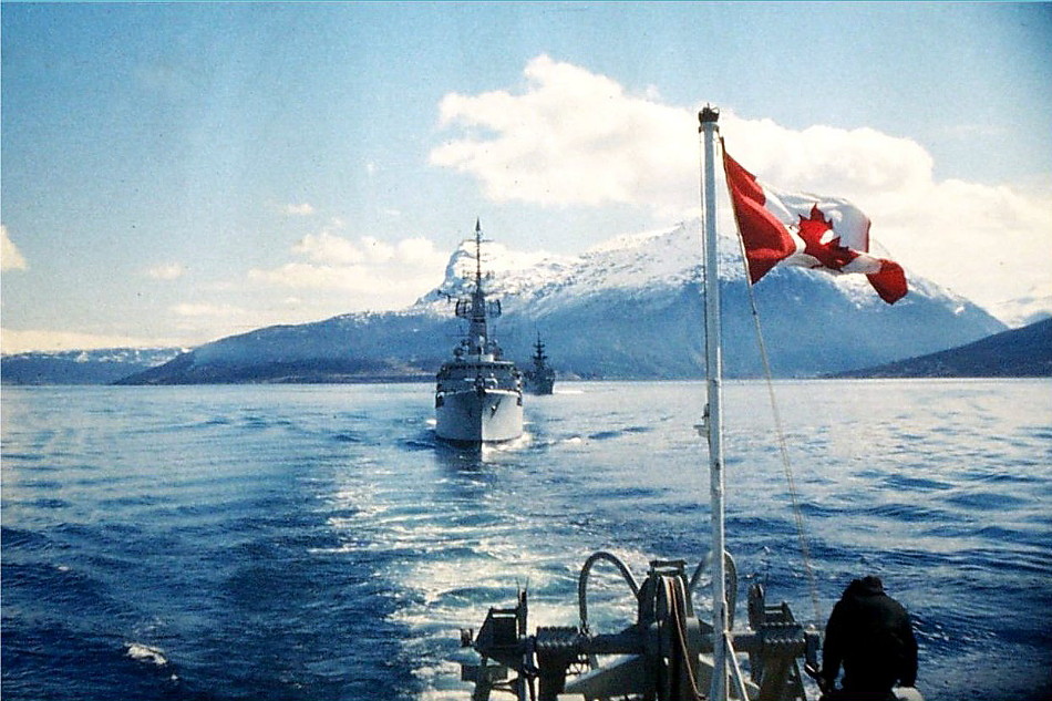 Royal Canadian Navy : HMCS Margaree, NATO Exercises, 1977.