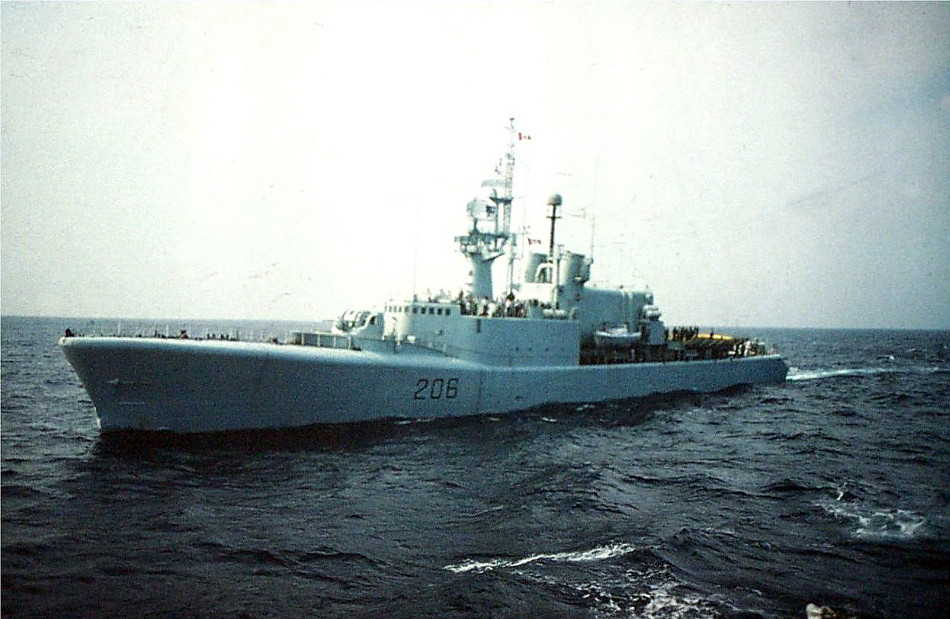 HMCS Saguenay, NATO Exercises, 1977.