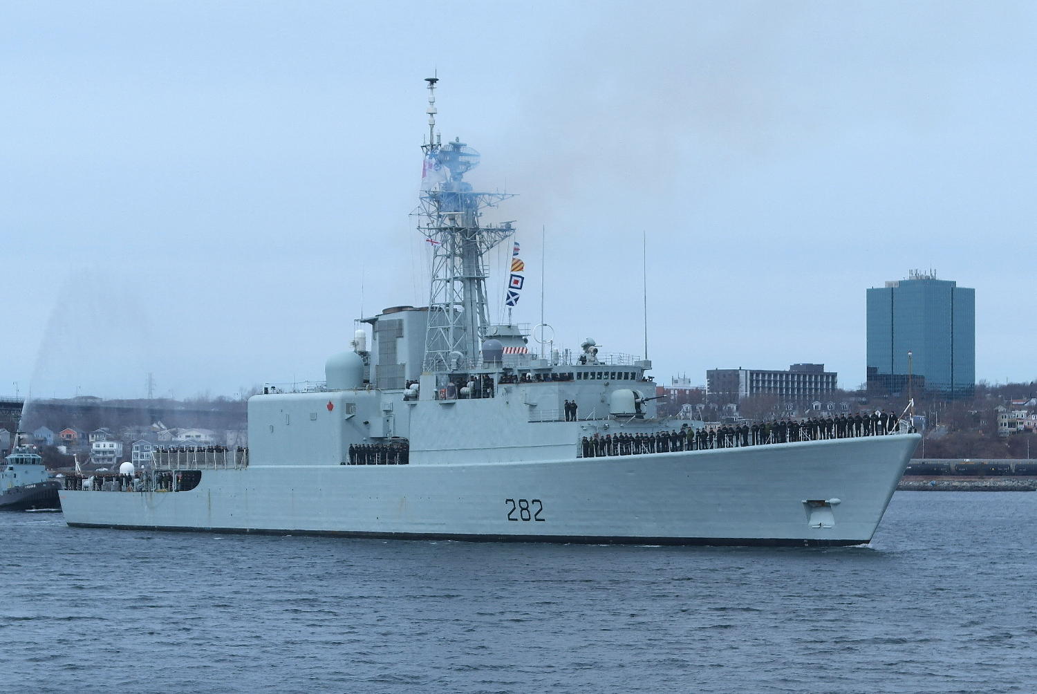 HMCS Athabaskan, Paying-Off Cruise.