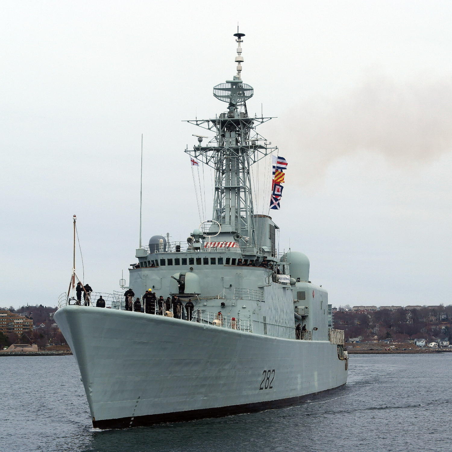 HMCS Athabaskan, Paying-Off Cruise.