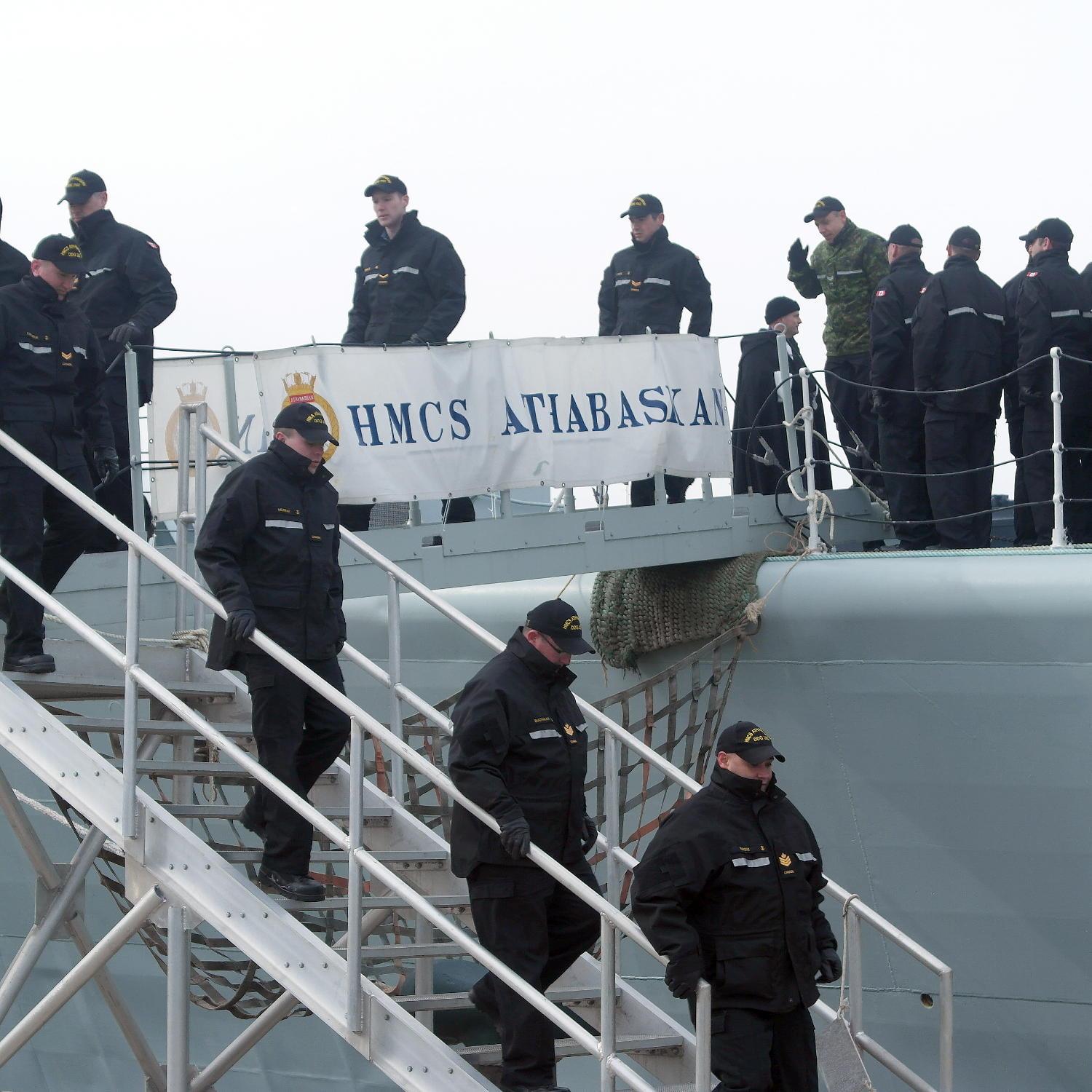 HMCS Athabaskan, Paying-Off Cruise.