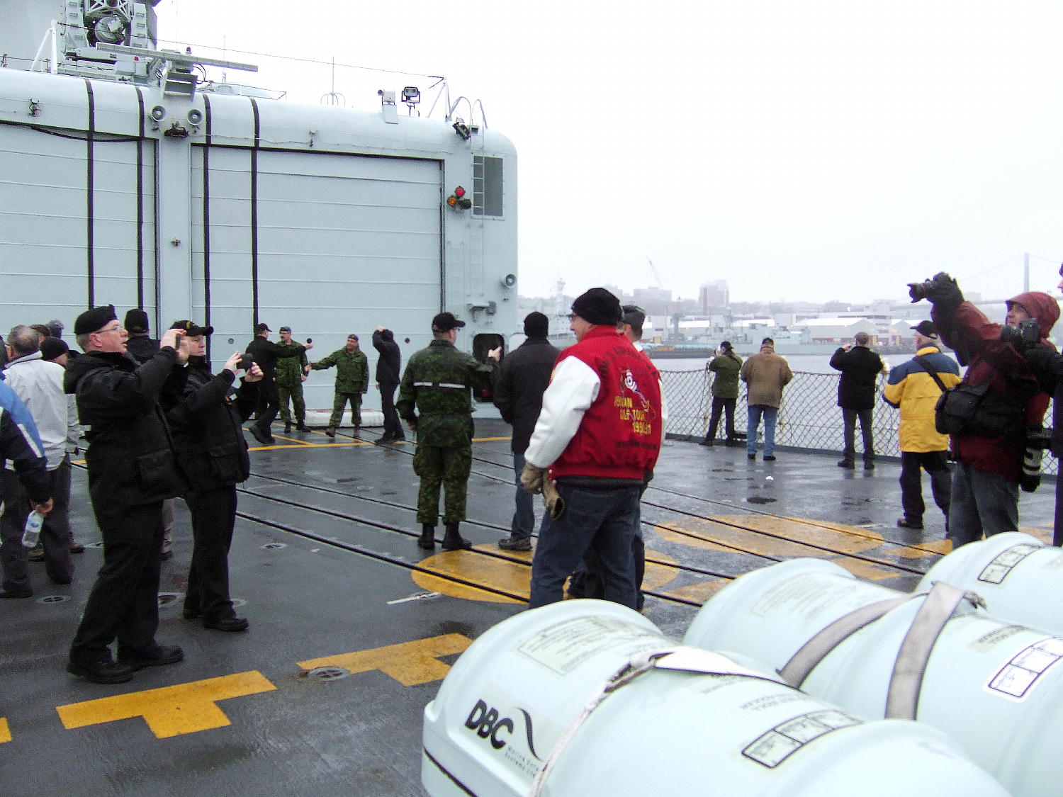 HMCS Athabaskan, Veterans Day Cruise, 2017.