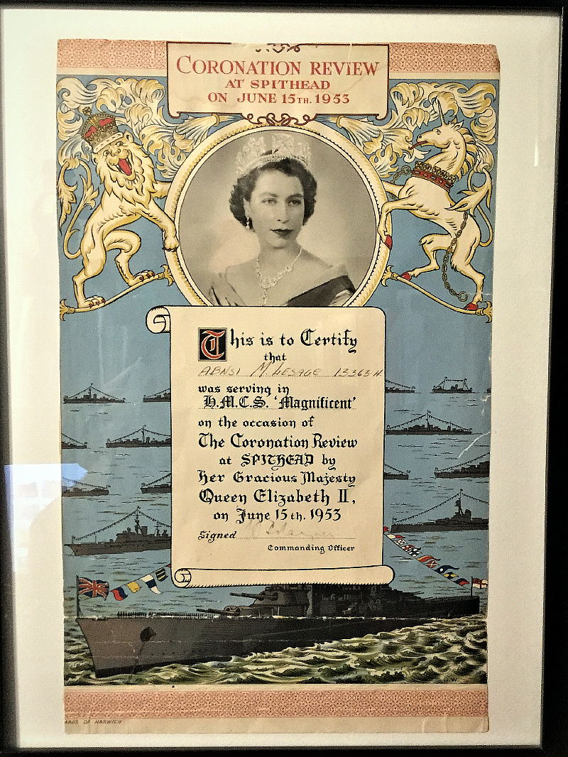 Royal Canadian Navy : HMCS Magnificent