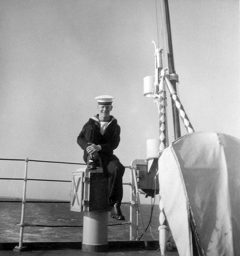 on HMCS Kootenay