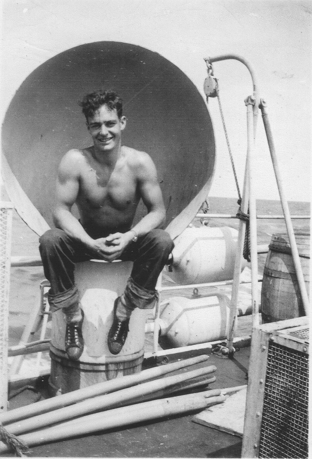 G.L. Lovitt on HMCS Brandon.