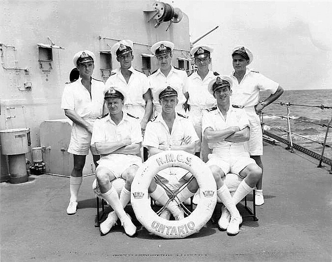 Royal Canadian Navy : HMCS Ontario.