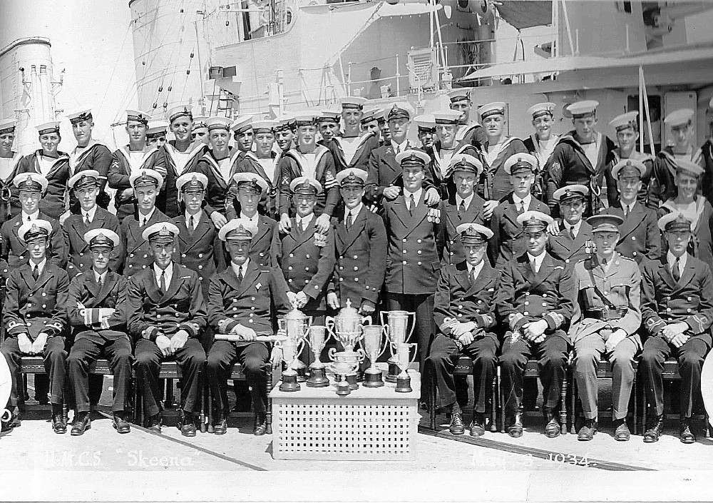 Royal Canadian Navy : HMCS Skeena, 1934.