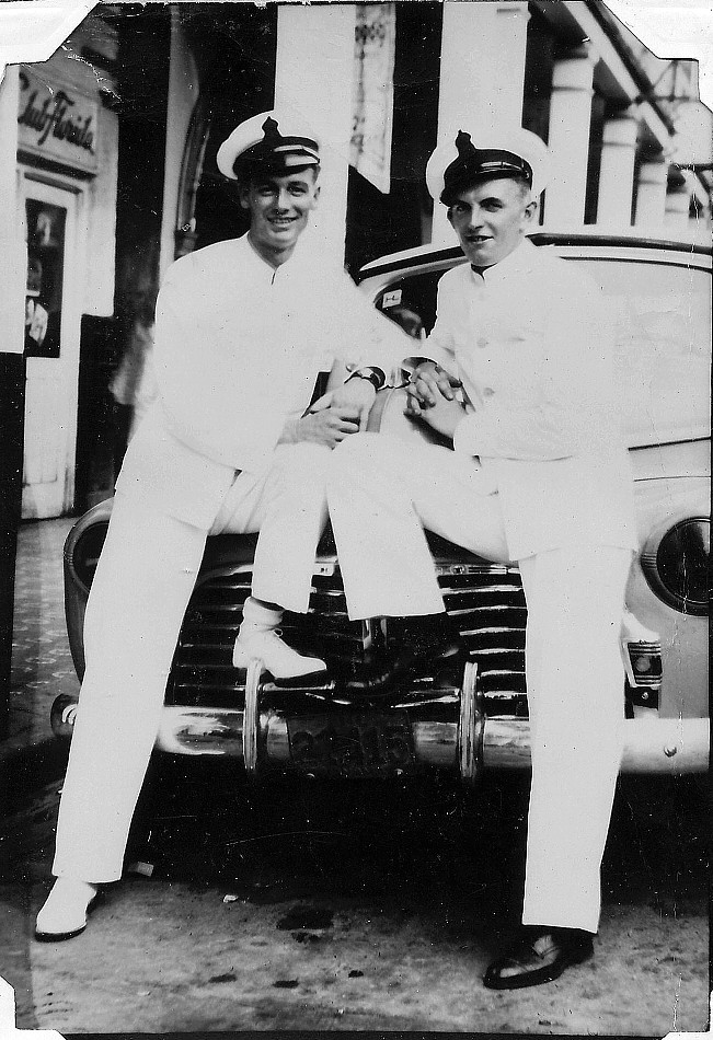 Royal Canadian Navy : Jack Miller & Ed Beets.