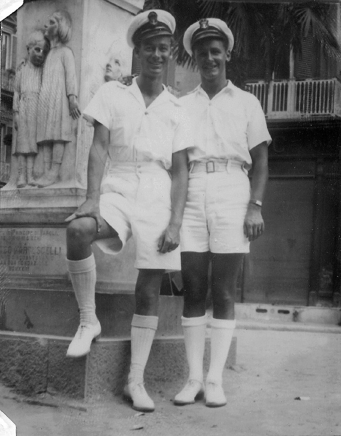 Royal Canadian Navy : Jack Miller & Ed Beets.