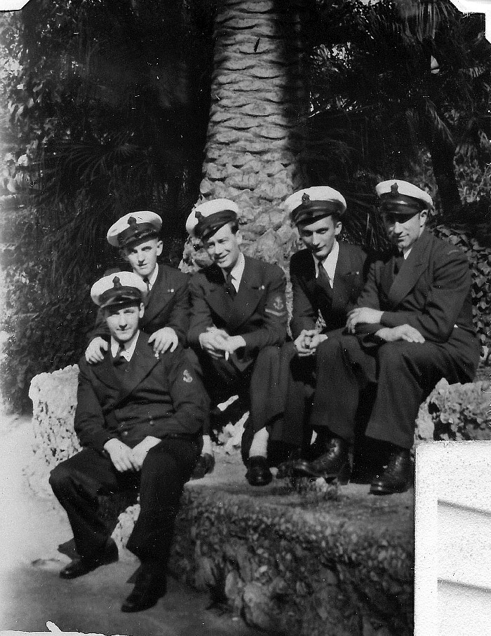Royal Canadian Navy : Jack Miller & Shipmates.