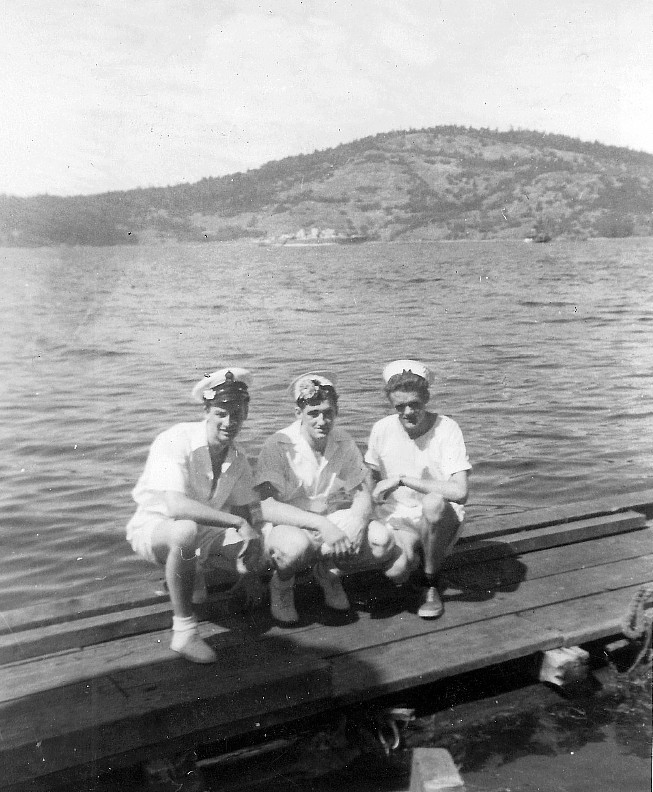 Royal Canadian Navy : Jack Miller & Shipmates.