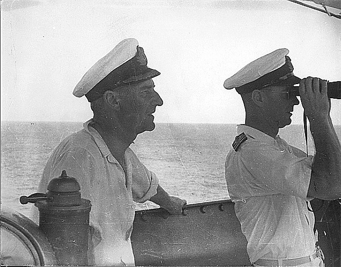 Royal Canadian Navy : HMCS Prince Robert, Captain Beard