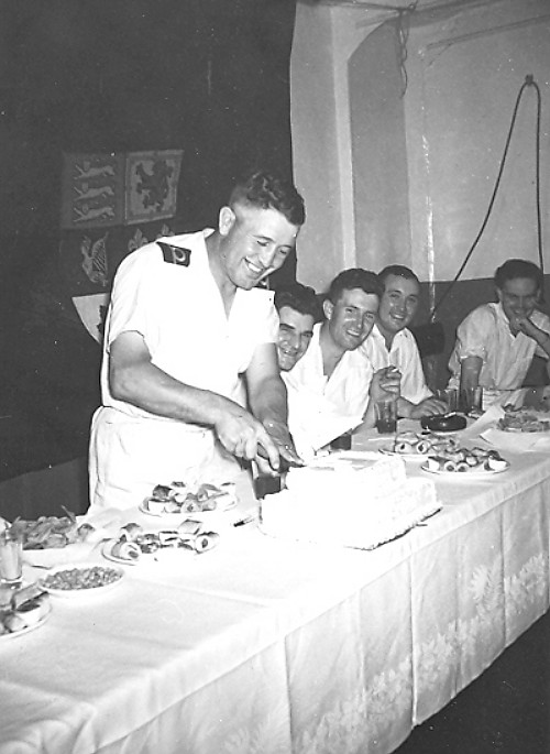 Royal Canadian Navy : HMCS Prince Robert, Ted Jones