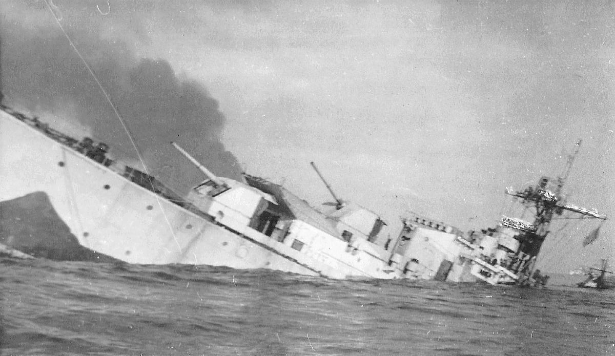 Sinking of HMS Swift, 1944.