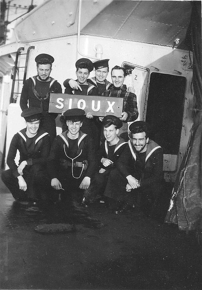 HMCS Sioux: Heier & Nicolson & Montgomery & McMahon & Kitchen.