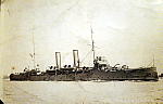 HMCS Rainbow postcard mailed in 1911