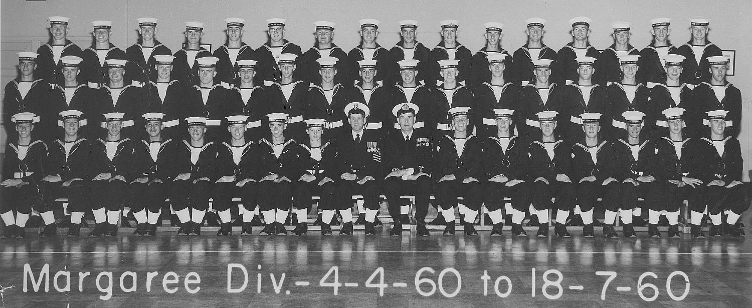 Margaree Division at HMCS Cornwallis. April 4, 1960 to July 18, 1960.