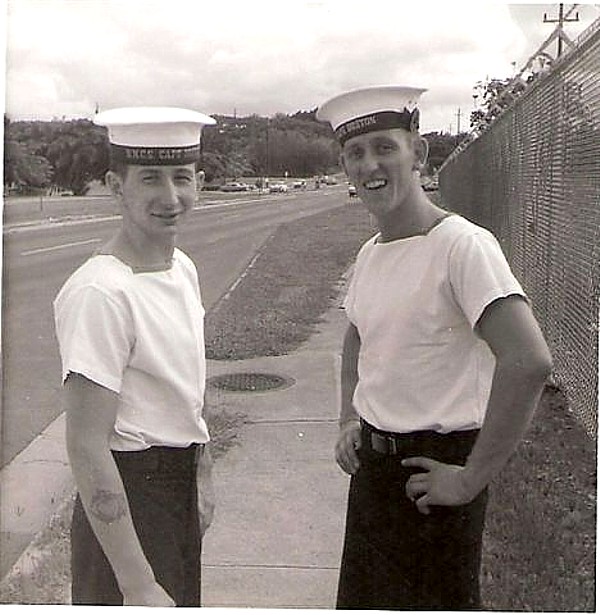 Royal Canadian Navy : HMCS Cape Breton, ABEM Tonkin, ABHT Rozon.