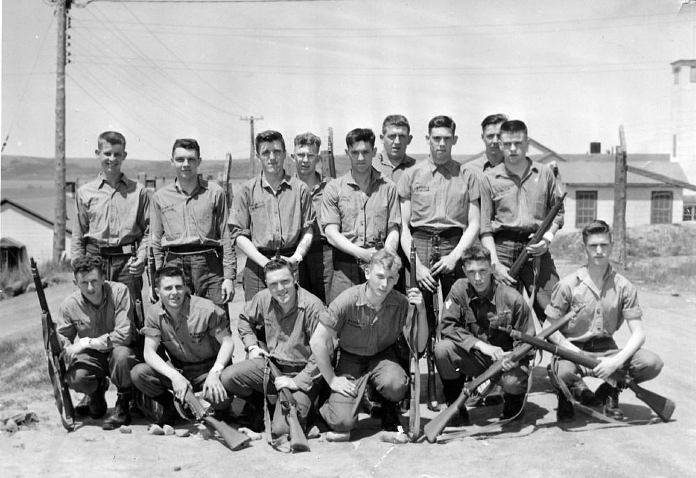 HMCS Cornwallis, Assault Course, June 1955