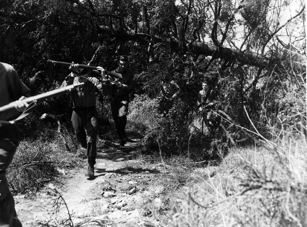 HMCS Cornwallis, Assault Course, June 1955