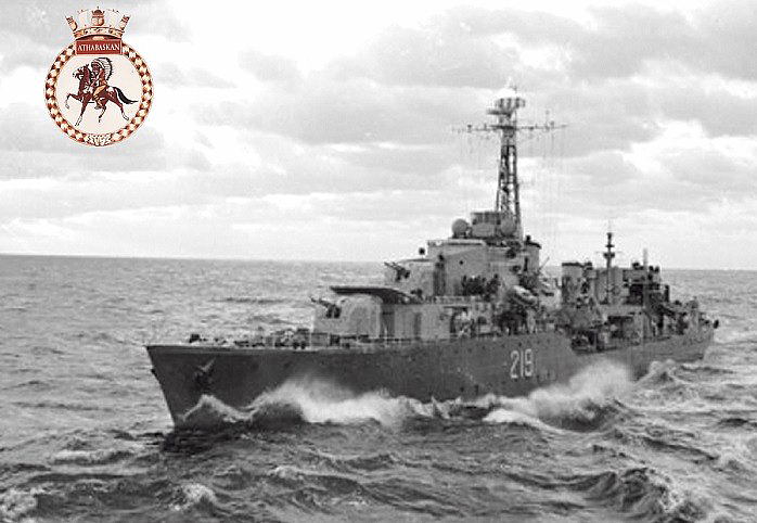 Royal Canadian Navy : HMCS Athabaskan.