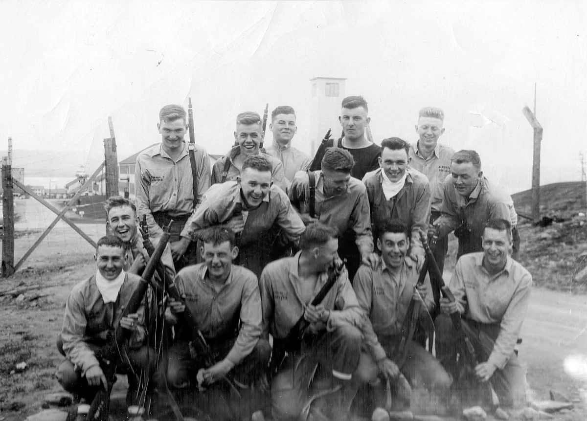 Royal Canadian Navy : HMCS Cornwallis, Vancouver V Division, 1955